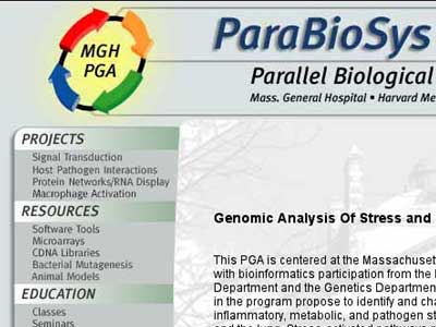Massachusetts General Hospital. Parabiosys Site