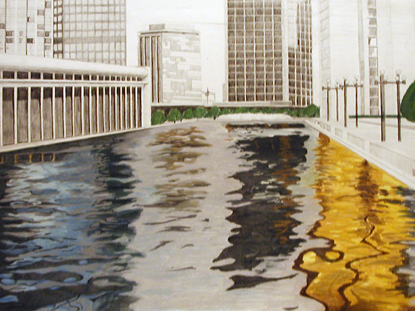 Reflection Pool Illustration